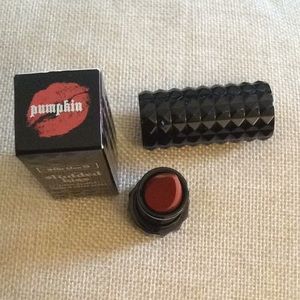 Kat Von D studded kiss lipstick pumpkin